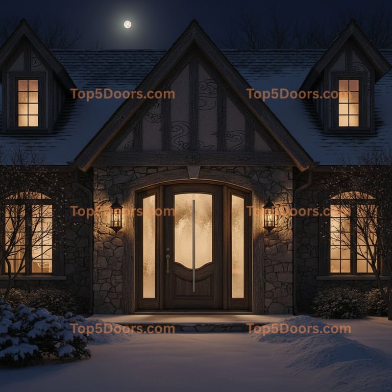 Wisconsin single french provincial Door