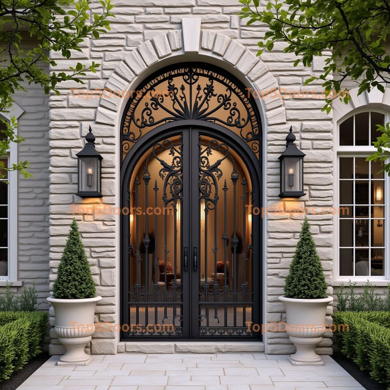 Wisconsin wine cellar door modern farmhouse Door