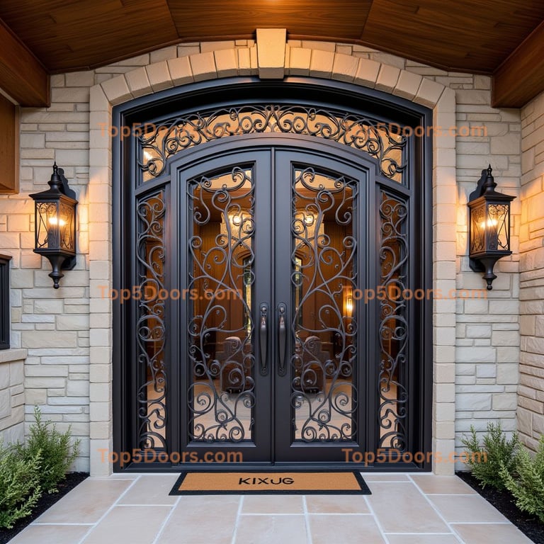 Wisconsin wine cellar door korean modern Door
