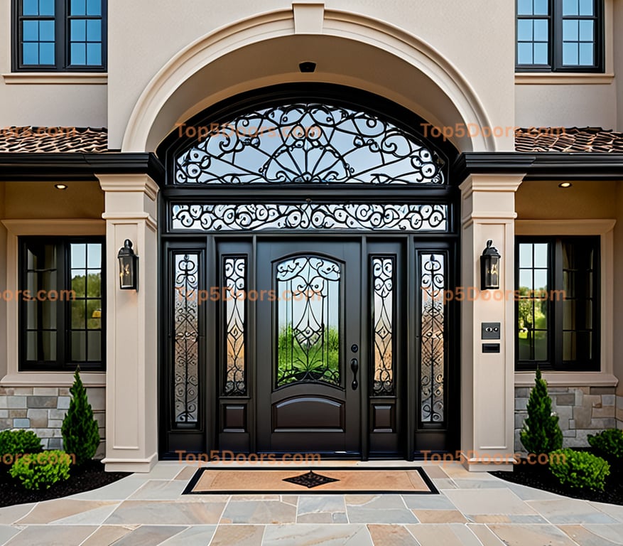 Wisconsin wrought iron steel frame french provincial Do