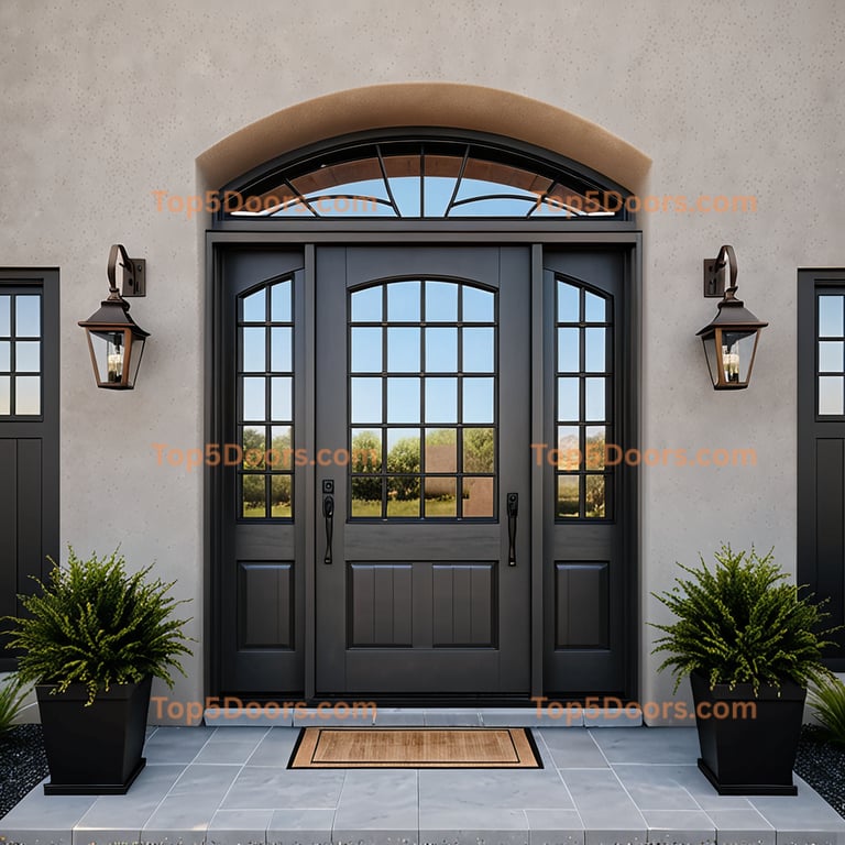 Wyoming barn door contemporary Door