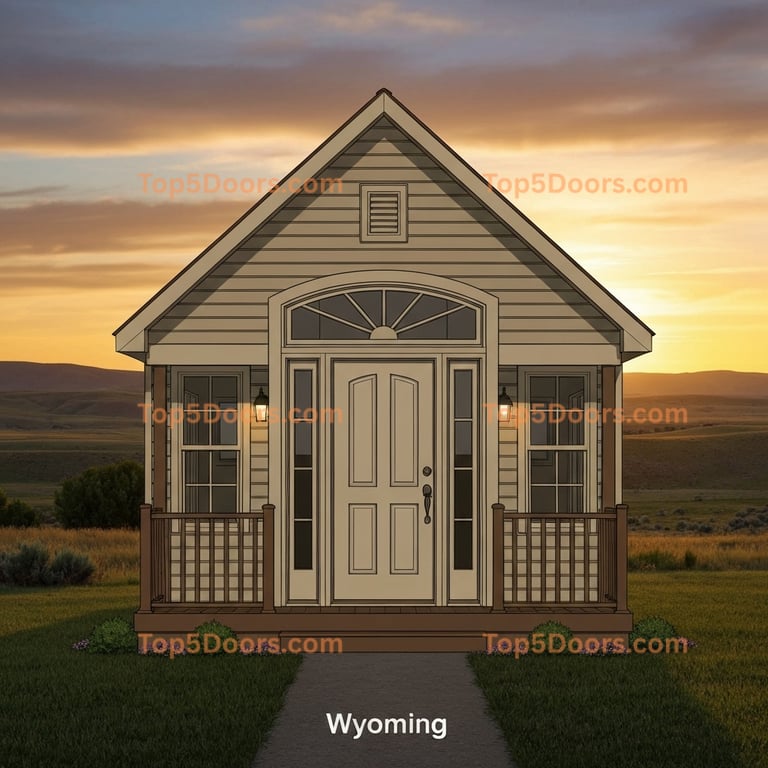 Wyoming closet door traditional american Door