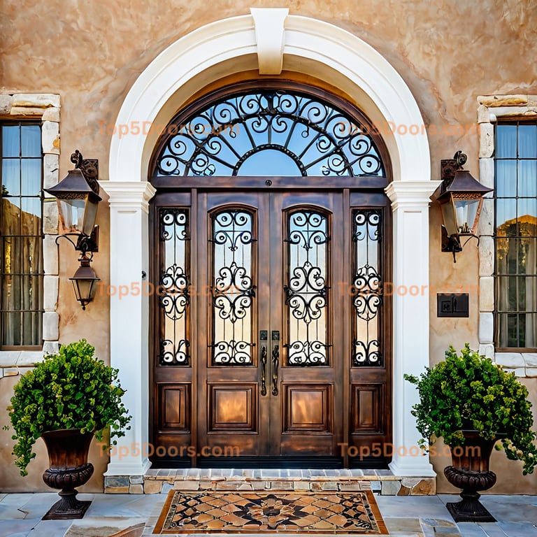 Wyoming double mediterranean Door