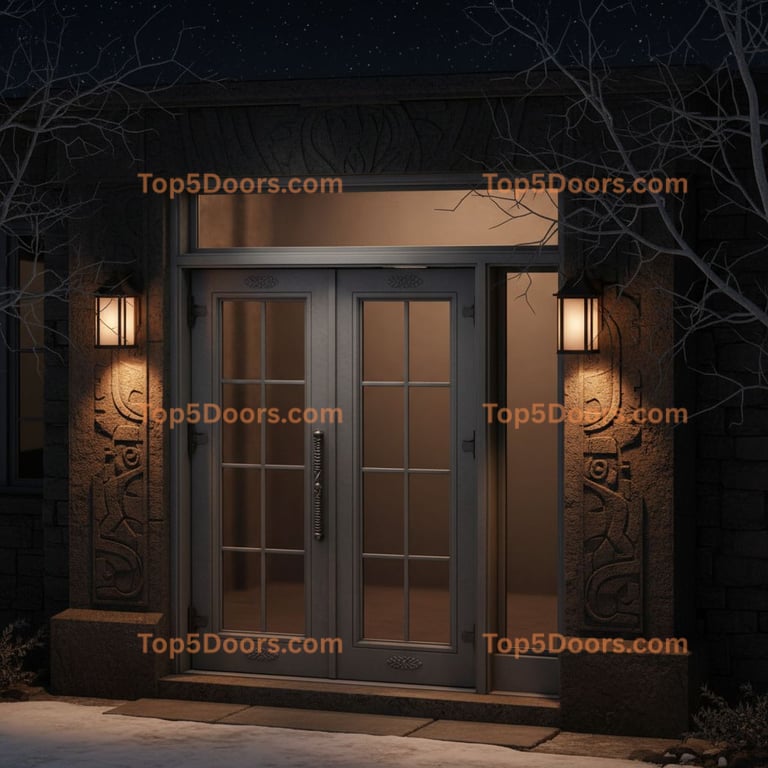 Wyoming french door victorian Door