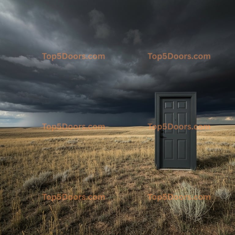 Wyoming front entry door southwestern Door