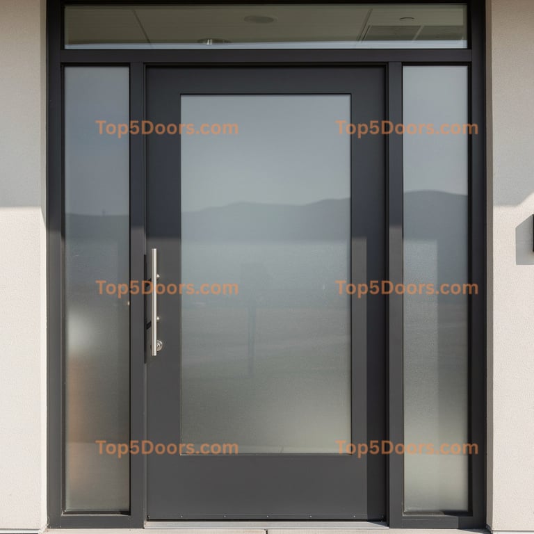 Wyoming office door traditional american Door