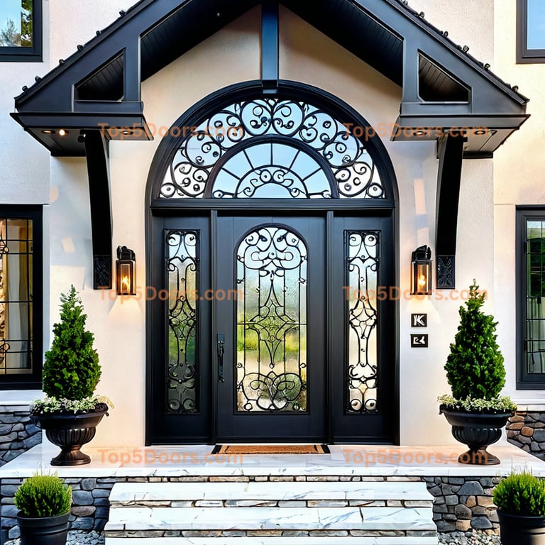 Wyoming pivot scandinavian Door