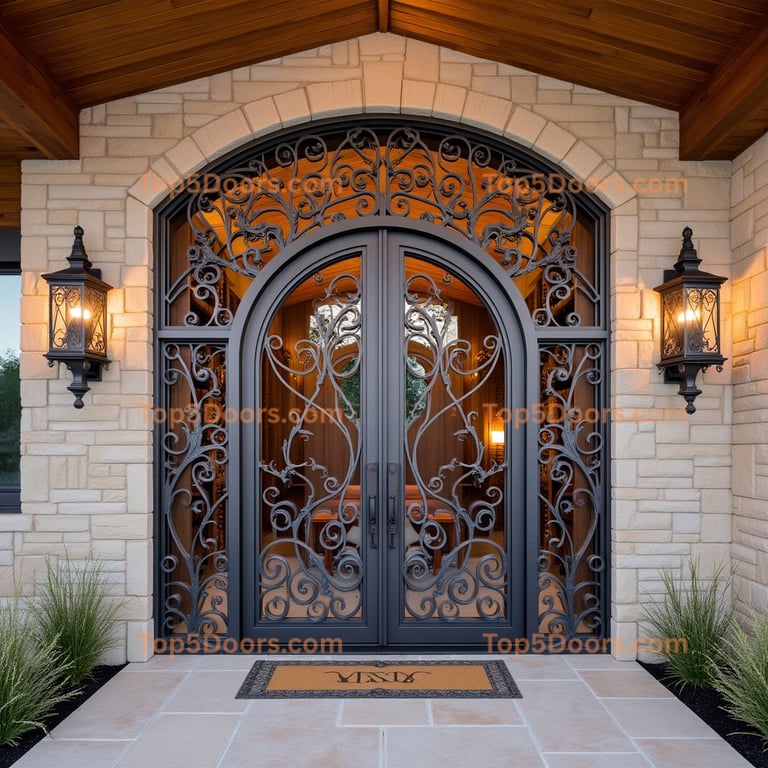 Wyoming wine cellar door modern Door