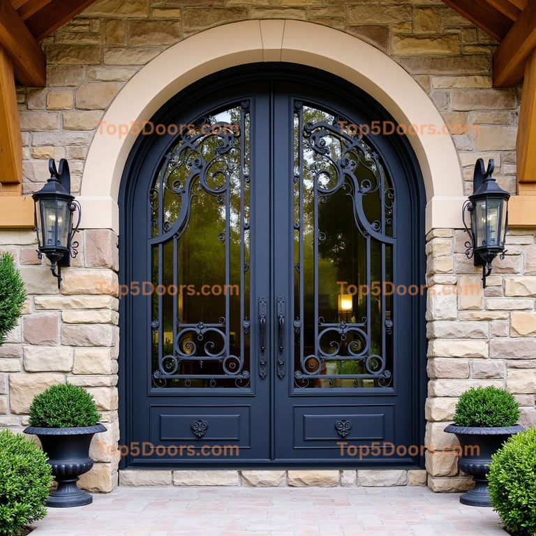 Wyoming wine cellar door georgian Door