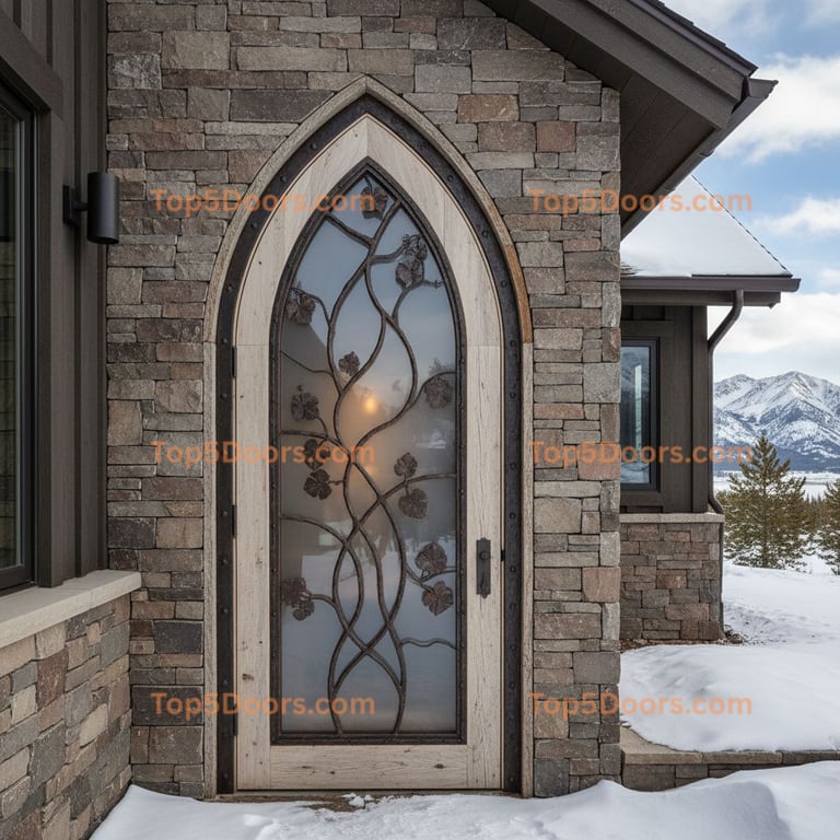 Wyoming wine cellar door scandinavian Door