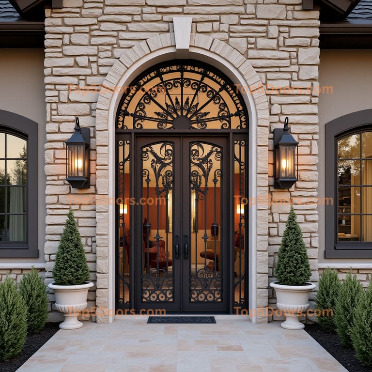 Wyoming wine cellar door contemporary Door