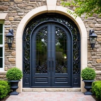 Delaware wine cellar door traditional american Door