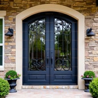Kansas wine cellar door european classic Door