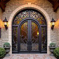 Kentucky wine cellar door craftsman Door
