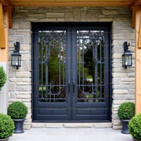 Michigan wine cellar door scandinavian Door