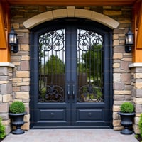 Minnesota wine cellar door mountain lodge Door