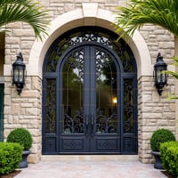 Mississippi wine cellar door french provincial Door