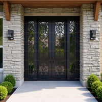 Nebraska wine cellar door korean modern Door