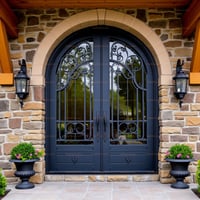 North Dakota wine cellar door mountain lodge Door