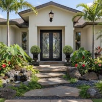Southwestern Decorative Iron Door for Washington Home