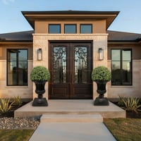 Southwestern Ornate Entry Door for Florida Home