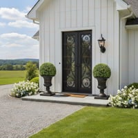 Southwestern Steel Entry Door for Florida Home