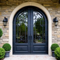 Tennessee wine cellar door mid-century modern Door