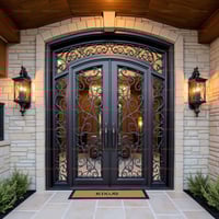 Wisconsin wine cellar door korean modern Door