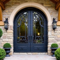 Wyoming wine cellar door georgian Door